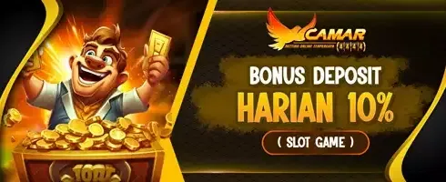 Bonus Deposit Harian Spesial 10% promotion image